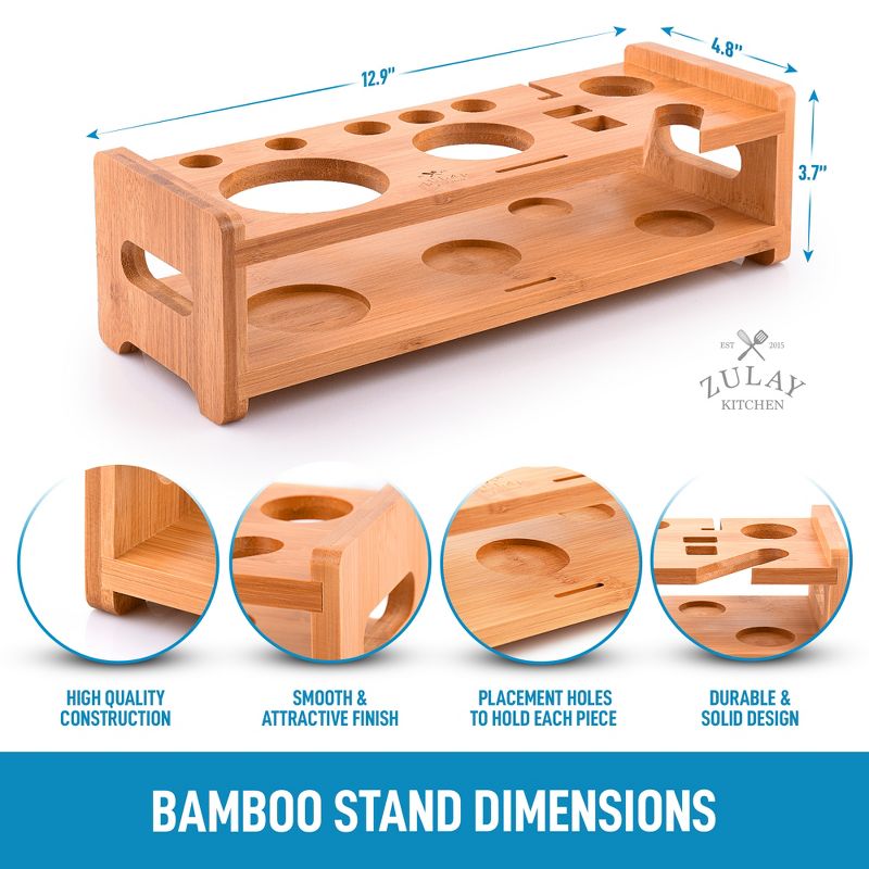 Zulay Kitchen 24-Piece Stainless Steel Bartender Set Kit