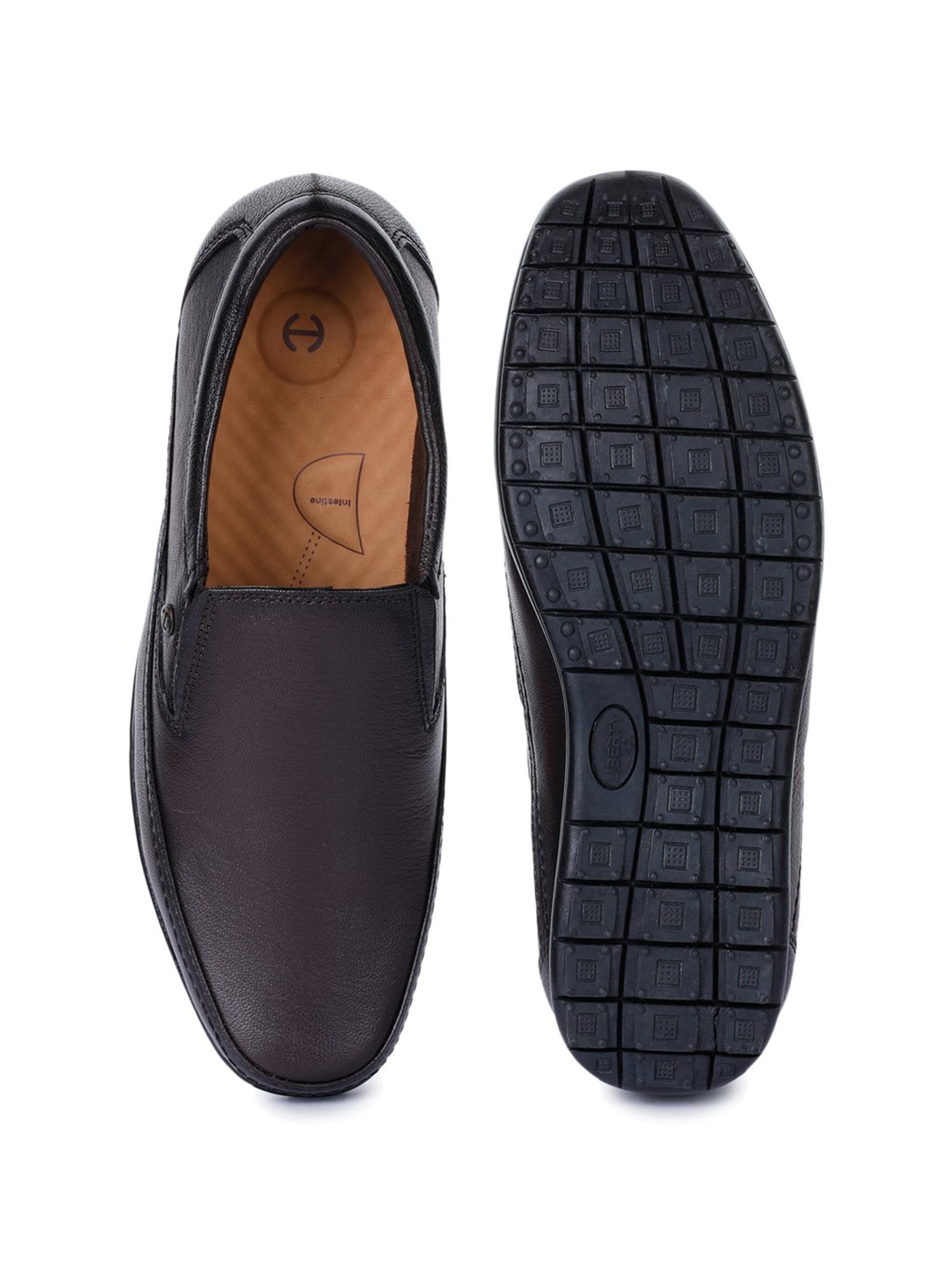 Healers by Liberty Men's Dark Brown Formal Slip-Ons