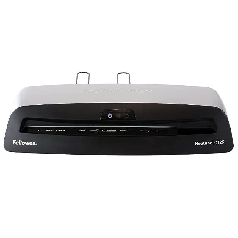 Laminator Neptune 3 125, Rapid 1 Minute Warm-up Laminating Machine, Auto Features with Laminating Pouches (5721401)