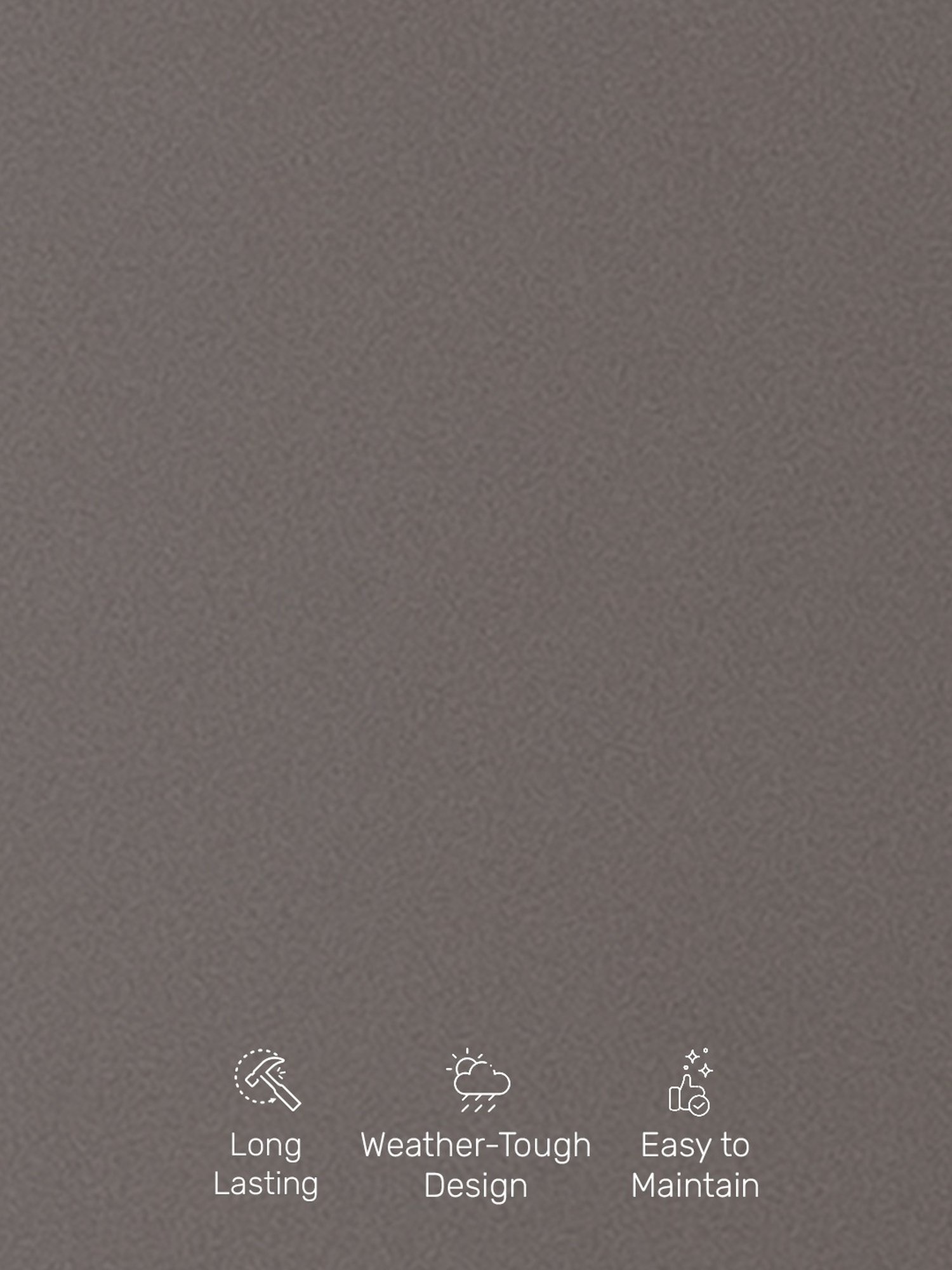 Durian Grady Warm Grey Plastic Dining Chair