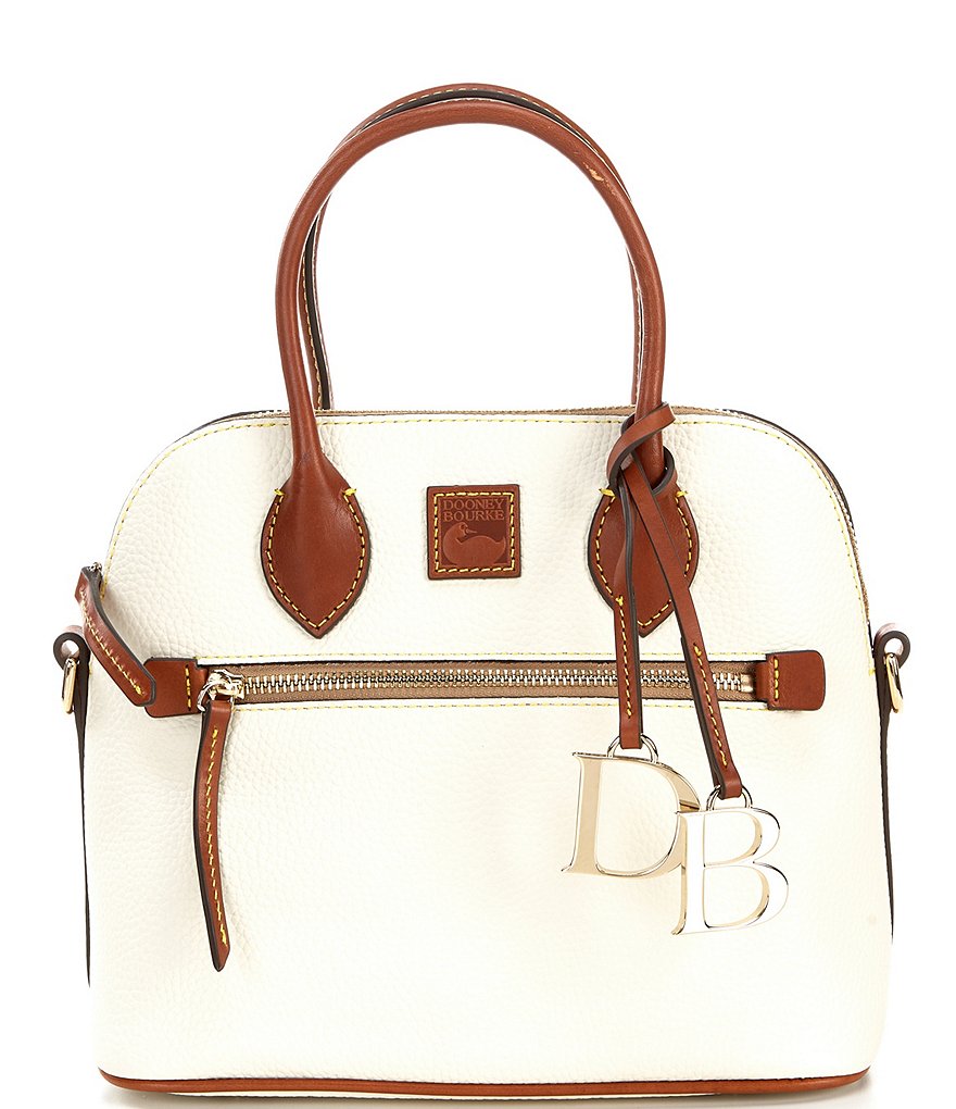Dooney & Bourke Pebble Collection Domed Satchel Bag