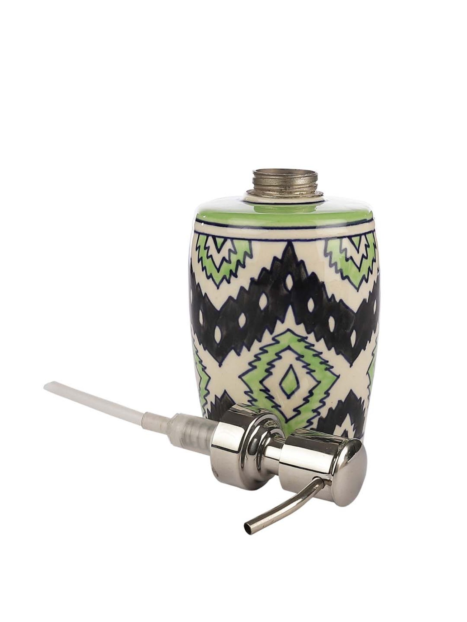 VarEesha Aztec Multicolor Ceramic Bath Accessories - Set of 2