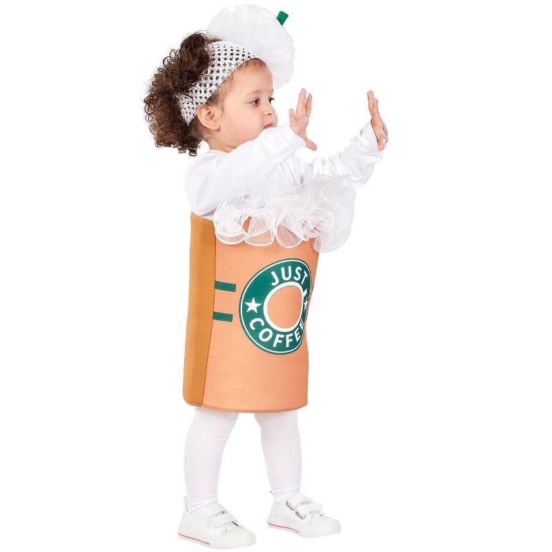 Orion Costumes "Just Coffee" Toddler Costume with Tunic & Headpiece | One Size | 12-18 Months