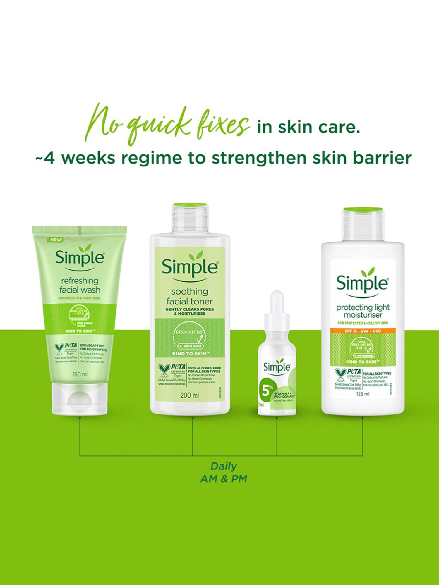 Simple Kind To Skin Protecting Light Moisturiser - 125 ml