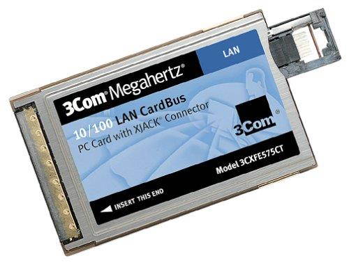 3Com MHz 10/100 LAN Card Bus with Xjack Connector