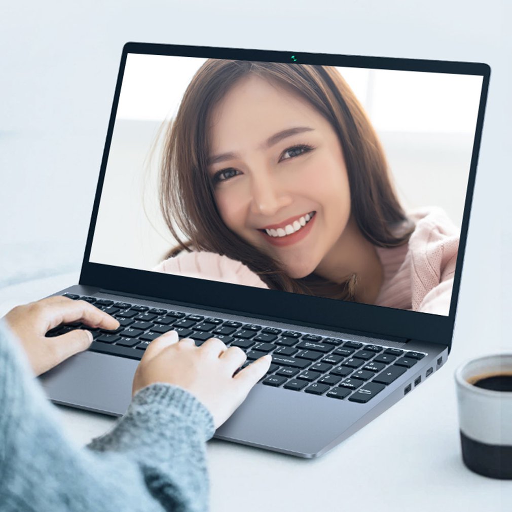 15.6-inch ultra-thin business office laptop-Core i7-6 standard pressure processor RAM 8GB + ROM SSD 256GB solid state drive Integrated graphics