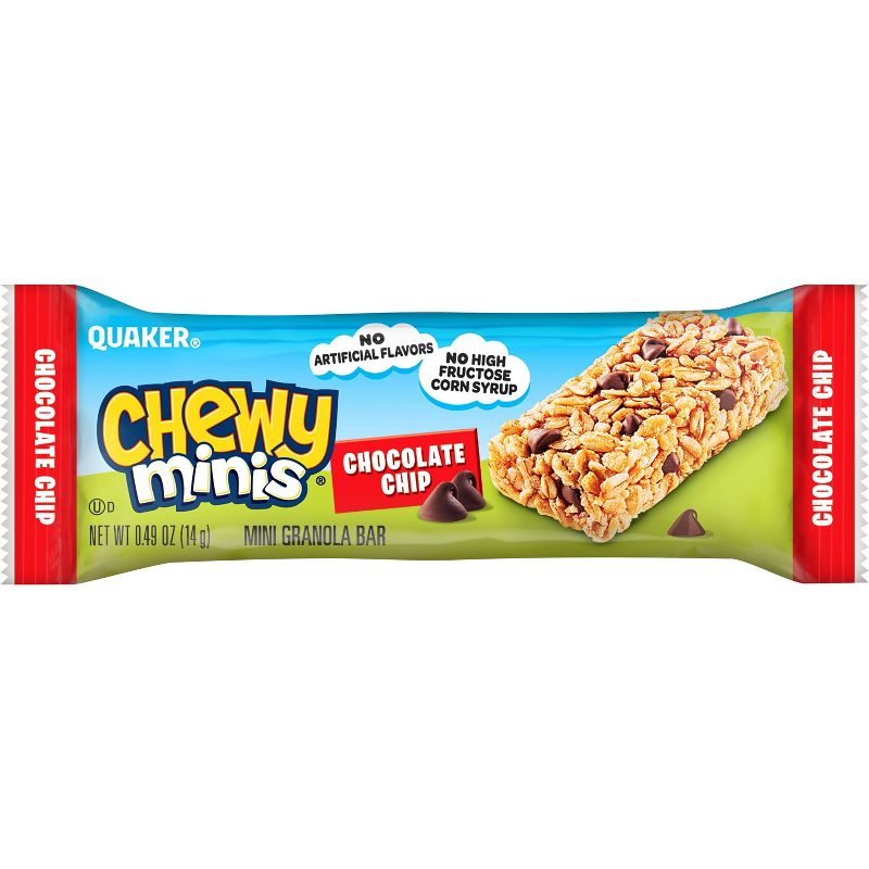 Quaker Chocolate Chip Chewy Minis Granola Bars - 24ct