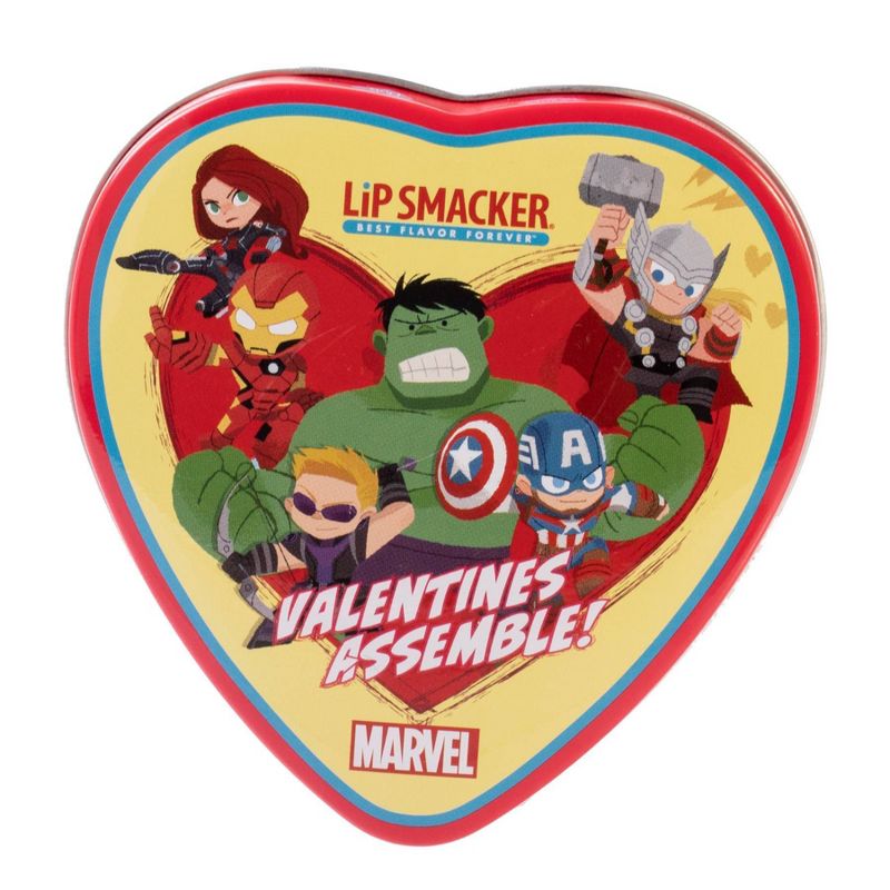 Lip Smacker Best Flavor Forever Lip Balm Tins - Marvel - 3pc/0.14oz