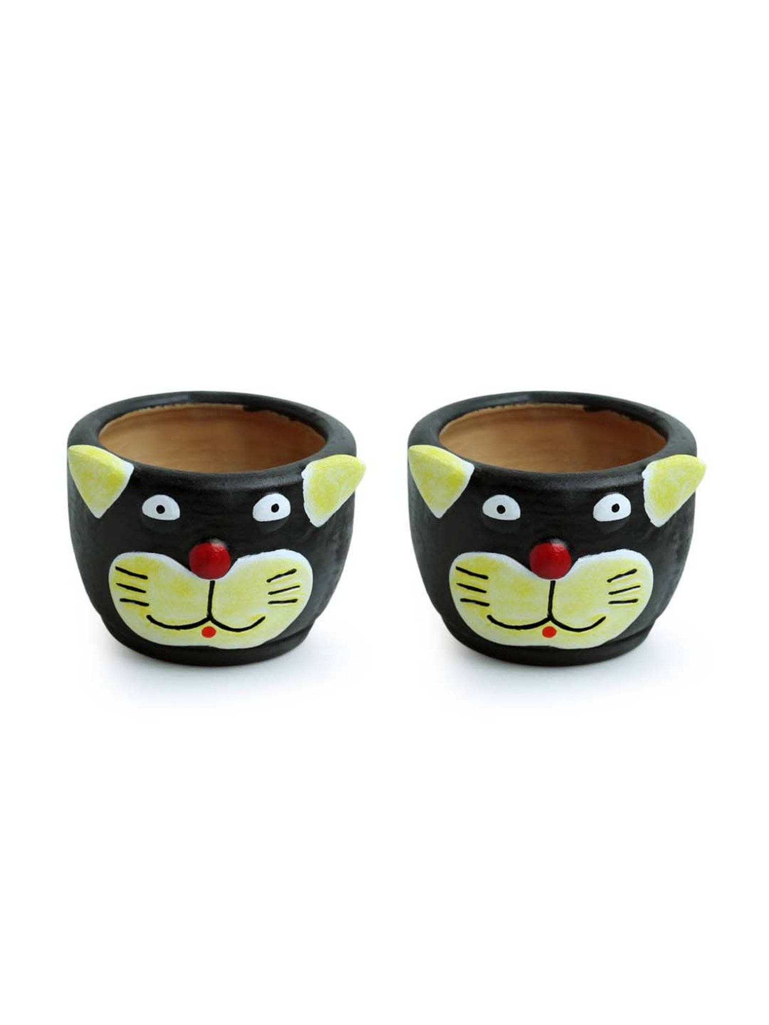 TAYHAA White Ceramic Leaf Shape Vase