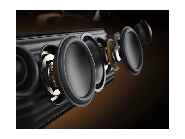 Anker Soundcore Motion+ Bluetooth Speaker with Hi-Res 30W Audio, Extended Bass and Treble, Wireless HiFi Portable Speaker with App, Customizable EQ, 12-Hour Playtime, IPX7 Waterproof, and USB-C