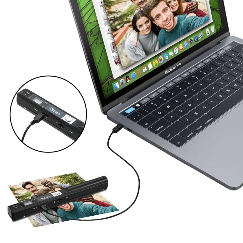 Long Cable Far Distance Ver Motorola Symbol RS409 Wearable Ring Barcode Scanner