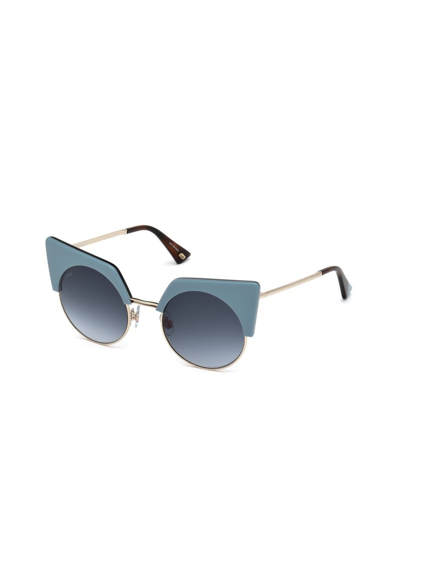 WEB EYEWEAR Blue Round Sunglasses for Women