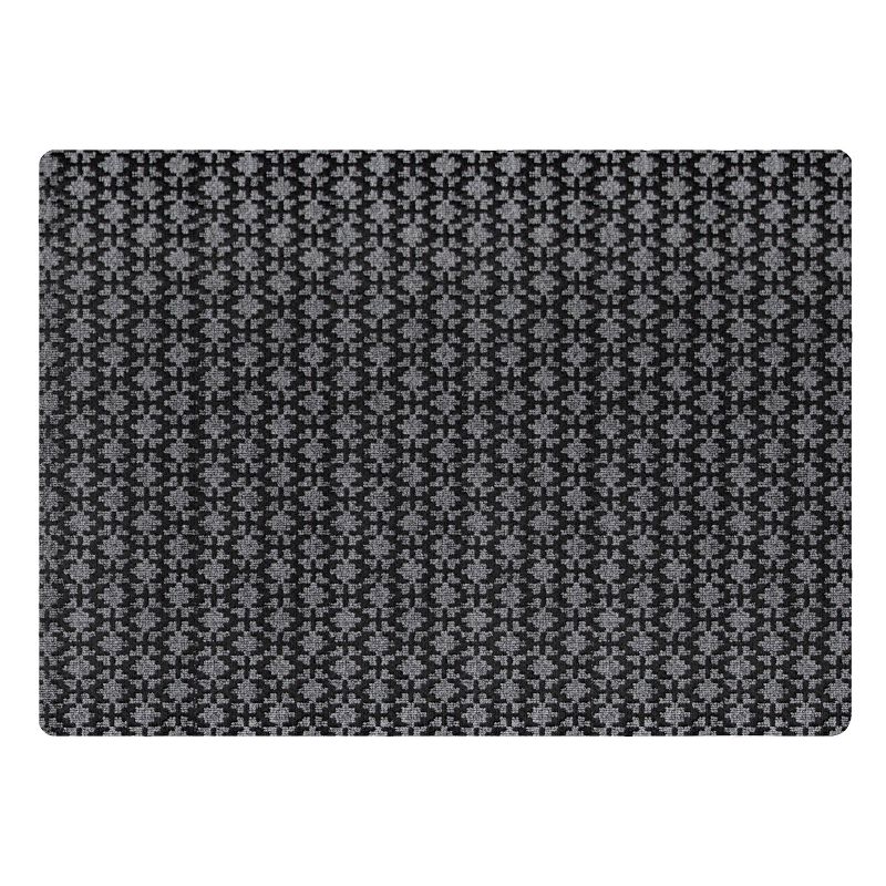 3'x4' Two-Tone Textile Mat Gray - Multy Home