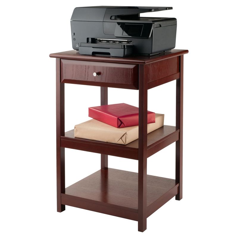 30.71" Delta Printer Stand Walnut - Winsome