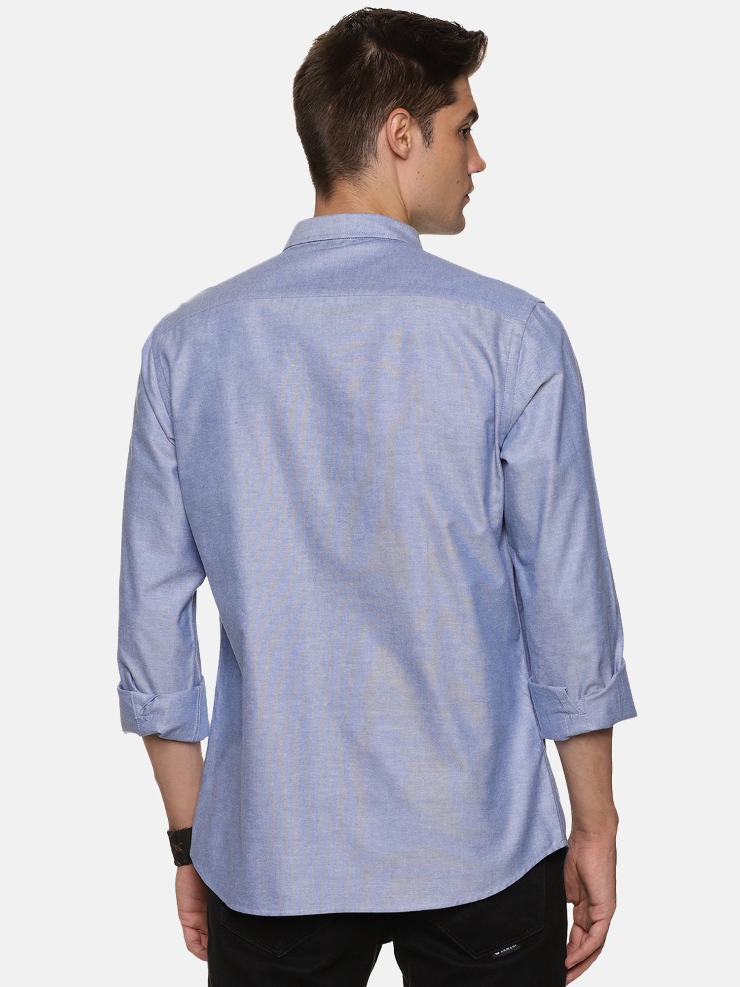 Don Vino Blue Regular Fit Shirt