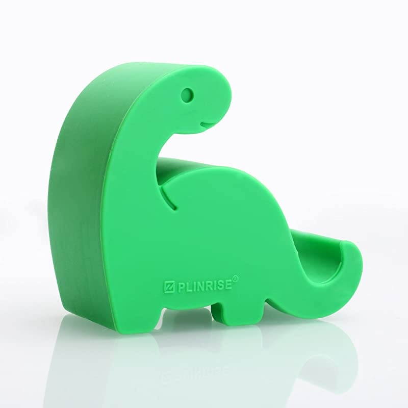 Animal Desk Phone Stand Update Dinosaur Silicone Office Phone Holder Creative Phone Tablet Stand Mounts Size13 X 31 X 28Green