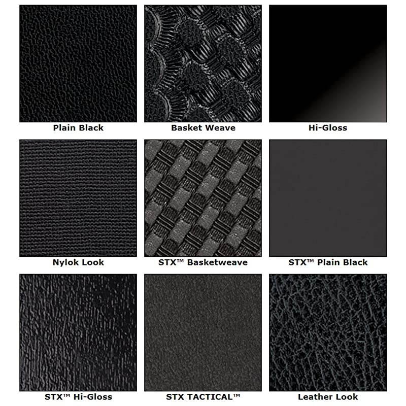 763 Universal Fit Radio Carrier Black Nylon Look