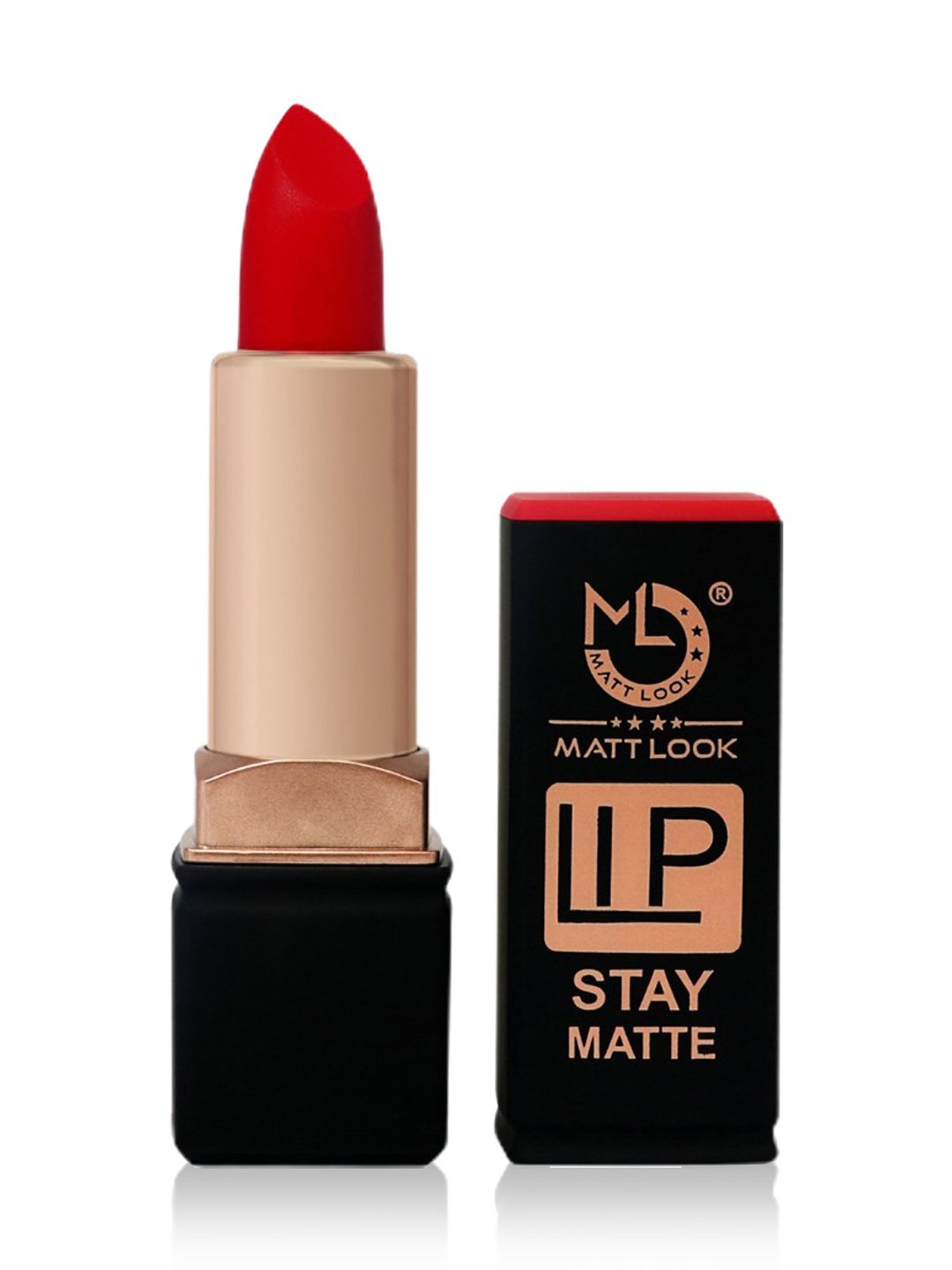 Matt Look Lip Stay Matte Lipstick 03 Red Carpet - 3.5 gm