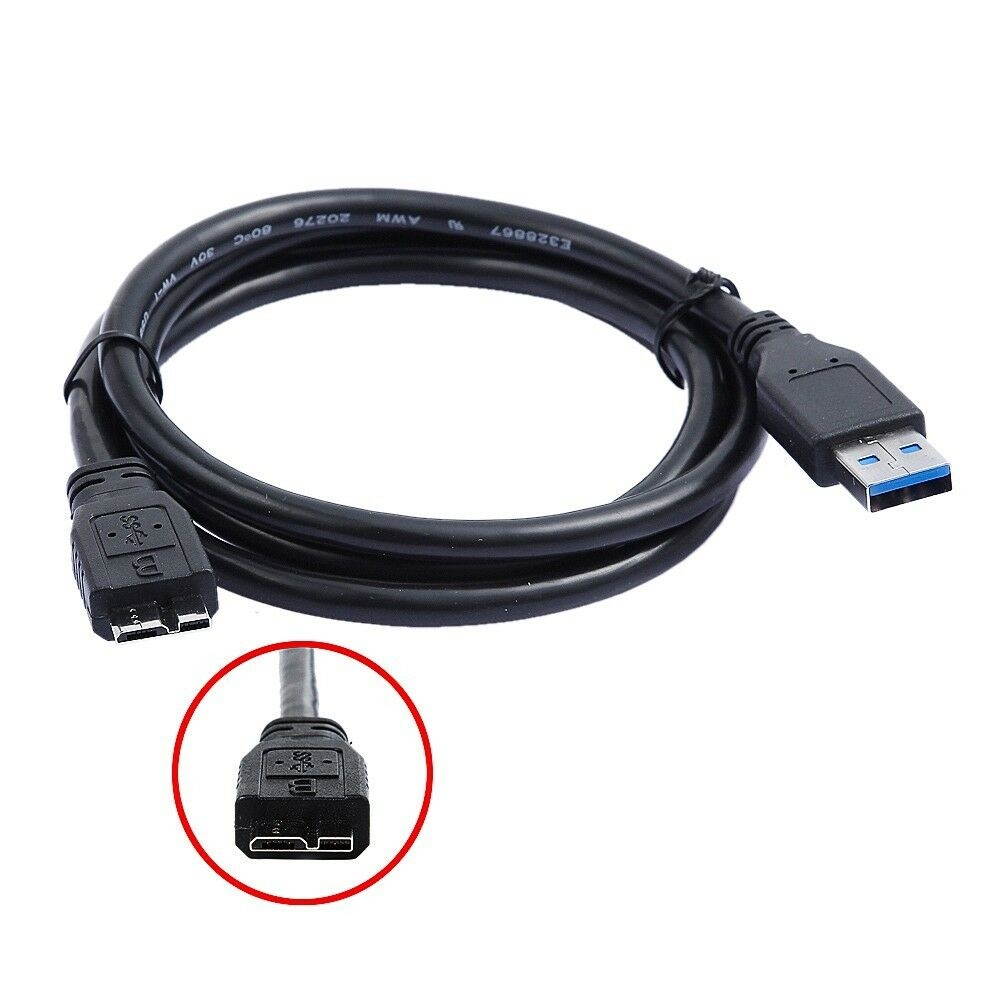 3ft USB PC Cable Cord For  Expansion External Hard Drive 3TB STEB3000100