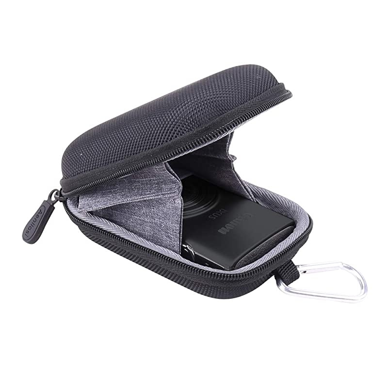 Hard Carrying Case for Canon PowerShot ELPH 180/190 Digital Camera (Carrying case, Black)