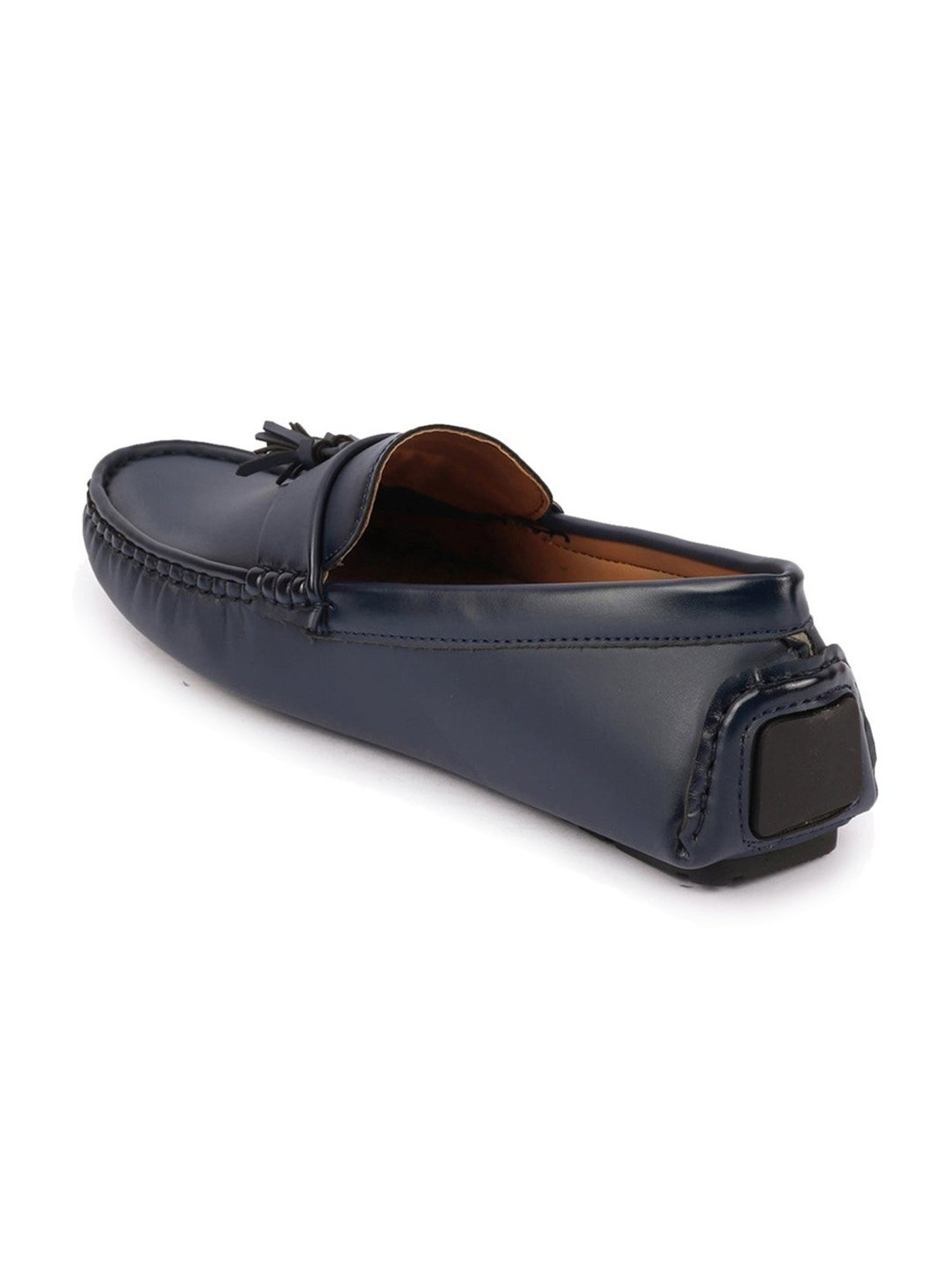 Fausto Men's Blue Casual Mocassins