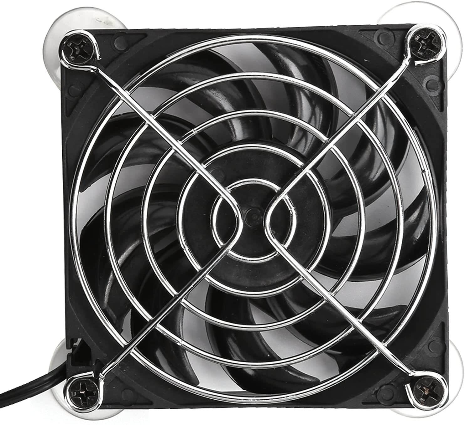 Goshyda Chassis Cooling Fans, Air?Cooled No Noise Design, USB Power Supply, Small and Light, Notebook Computer Tablet Ventilation Motor Cooler, for Cooling Notebooks Tablets