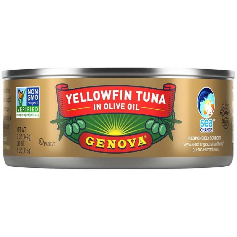 Genova Solid Light Tuna in Olive Oil - 5oz