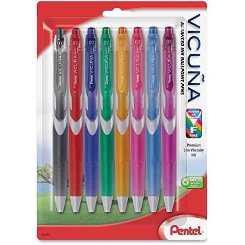 Pentel Vicuna Retractable Ballpoint Pens