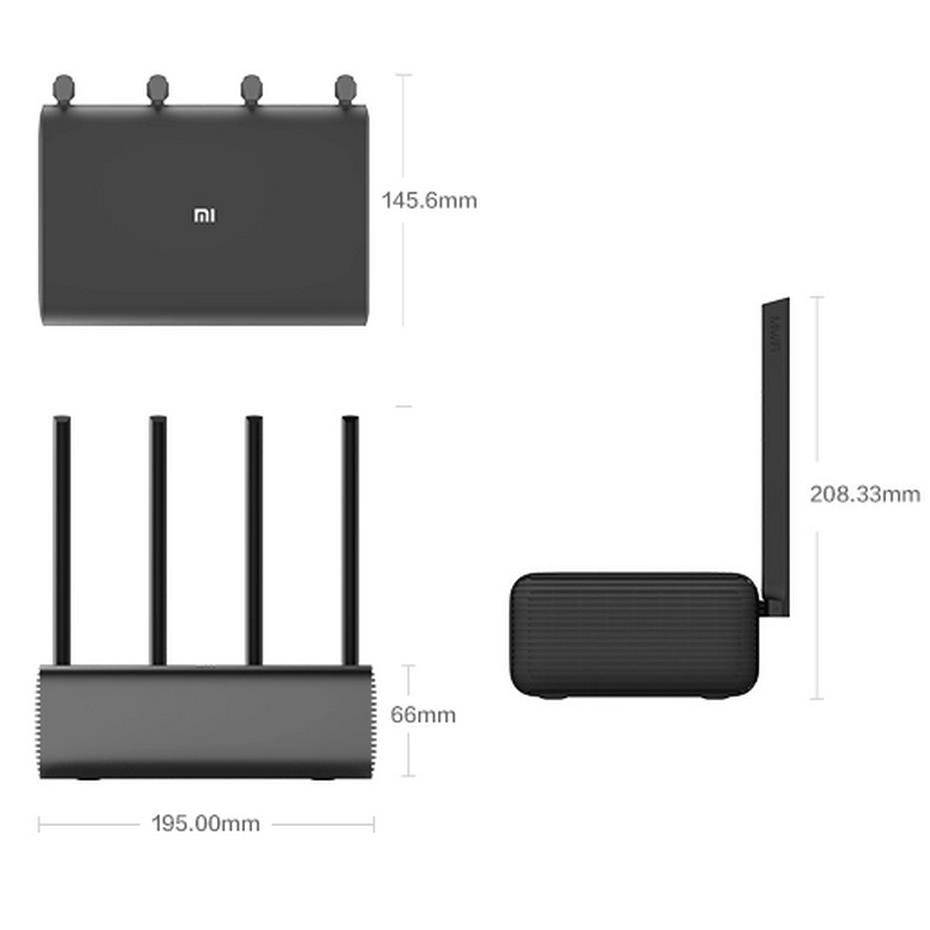 Original Xiaomi Mi WiFi Wireless Router Pro MIWIFI OS Dual ROM 256MB Flash + 512MB DDR3 Dual Band