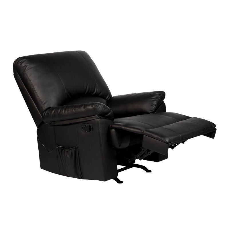 Reynolds Massage Recliner Black - Relaxzen