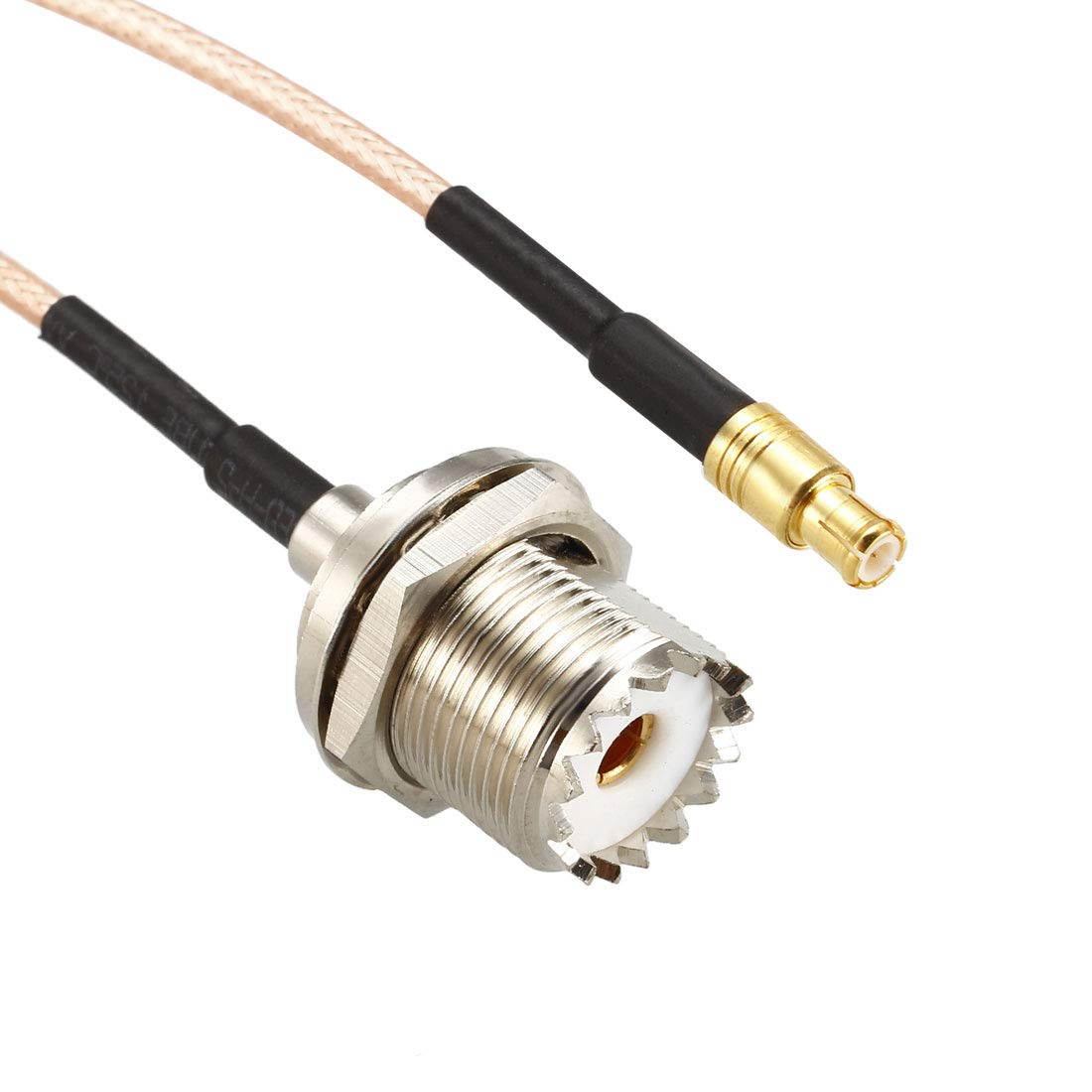 uxcell UHF Female SO239 to MCX Male RG316 RF Coaxial Cable 6-Inches