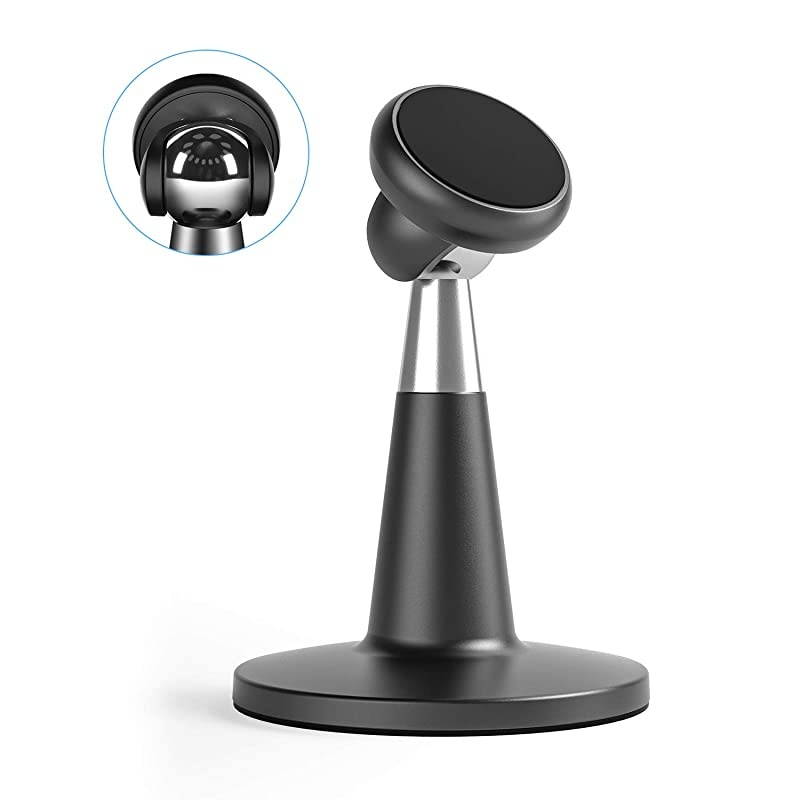 Upgraded Magnetic Cell Phone Stand for Desk  Desktop Phone Holder Compatible with iPhone 11 Pro Xs Xs Max Xr X 8 7 6 Samsung Google Pixel and More