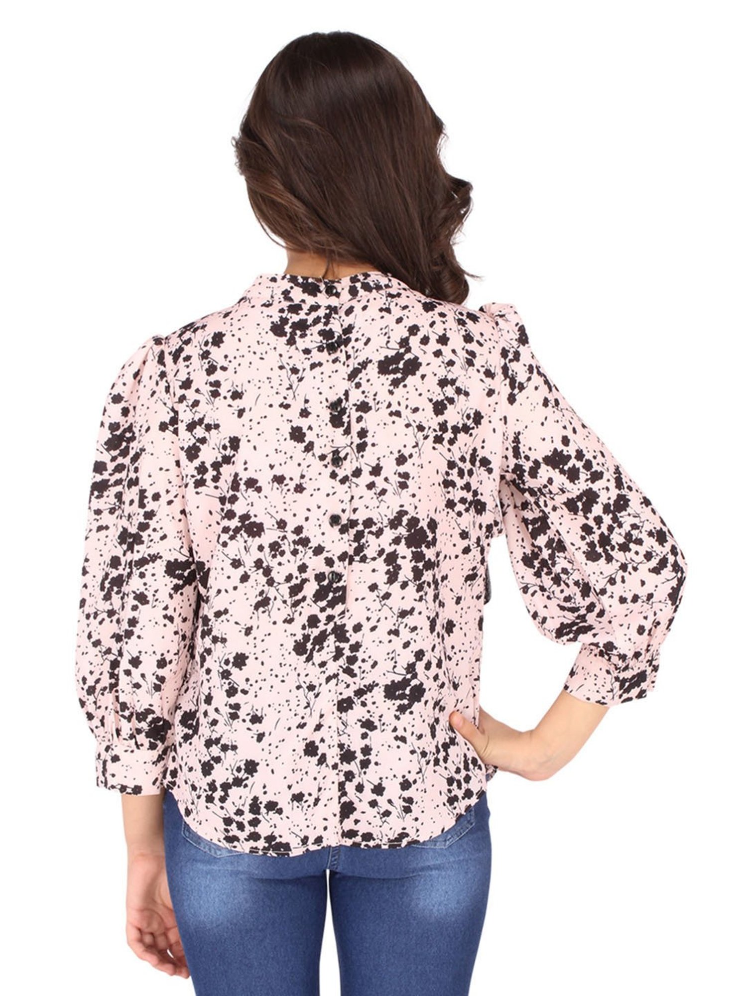 Cutecumber Kids Light Pink Printed Top