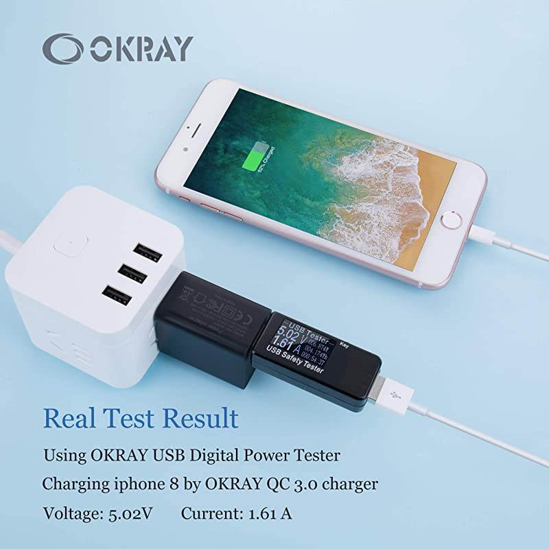 Quick Charge 30 Wall Charger  2 Pack 18W Fast Charging USB Wall Charger Power Adapter USB Plug Compatible 10W Wireless Charger iPad Pro Tablets iPhone Samsung Galaxy LG HTC Black Black