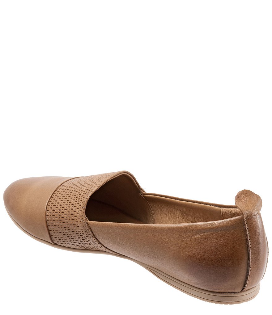 Bueno Katy Perforated Leather Slip-Ons