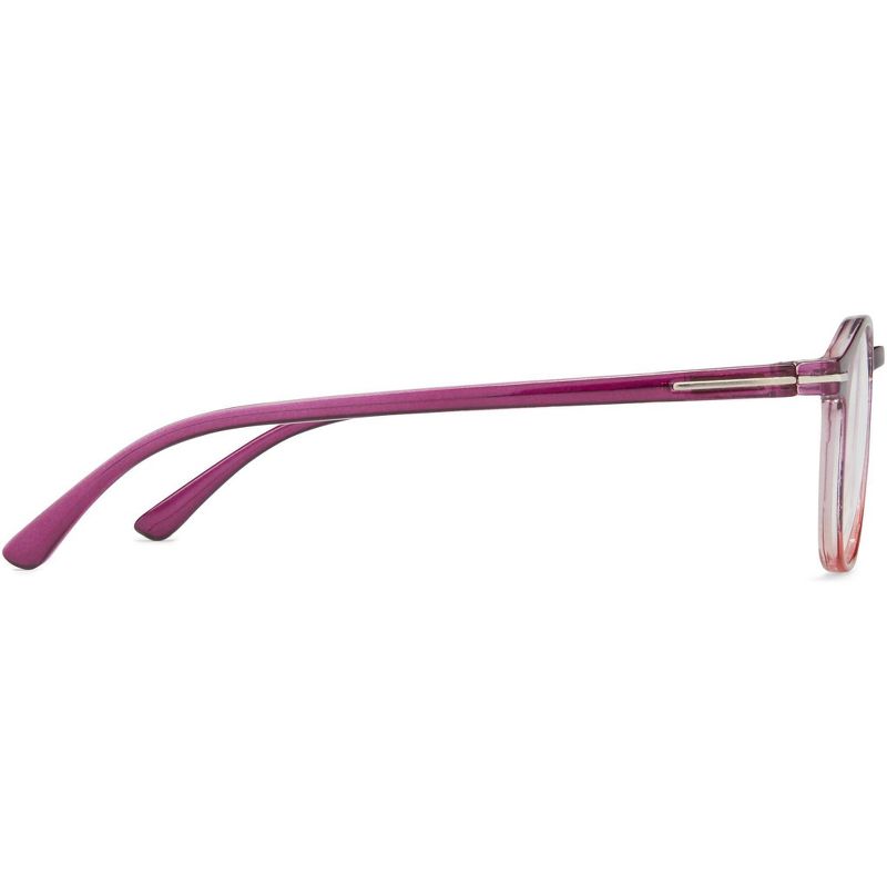 ICU Eyewear Kids Screen Vision Blue Light Filtering Round Glasses - Purple