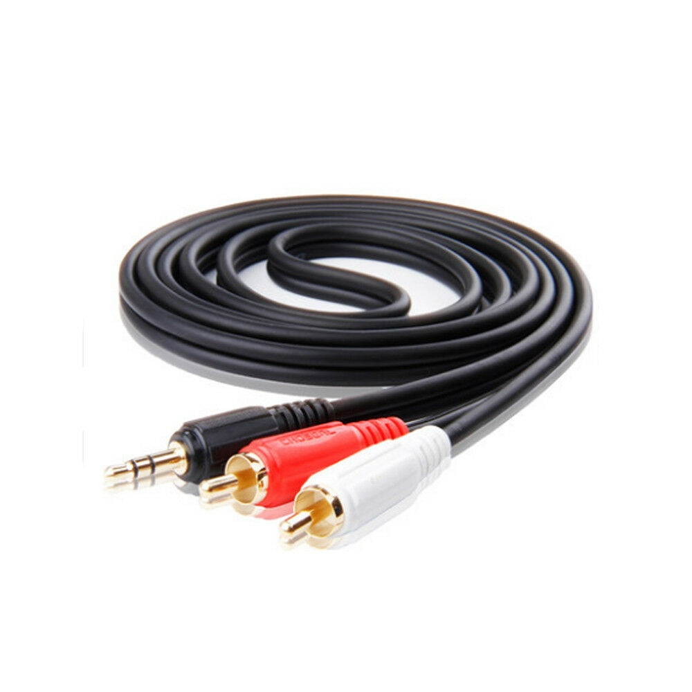 3.5mm To 2 RCA Audio Cable Cord Lead For Sceptre SB301523 Home Theater Sound Bar
