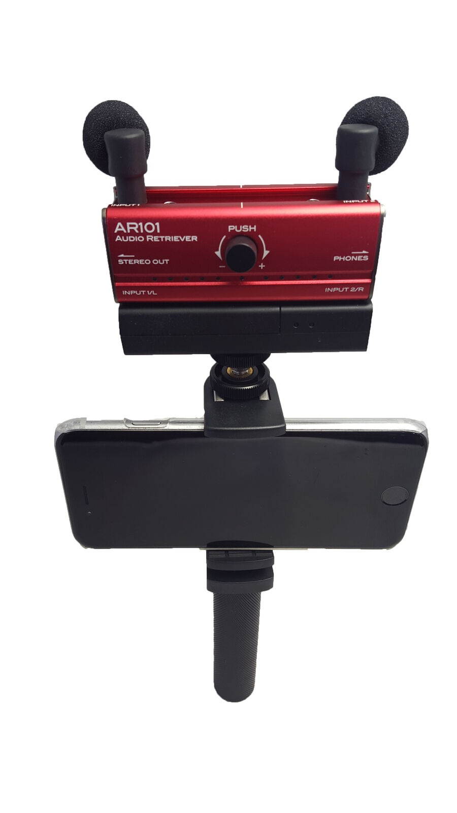 Fostex AR101L RED Audio Interface Lightening Connector For iPhone 5/6