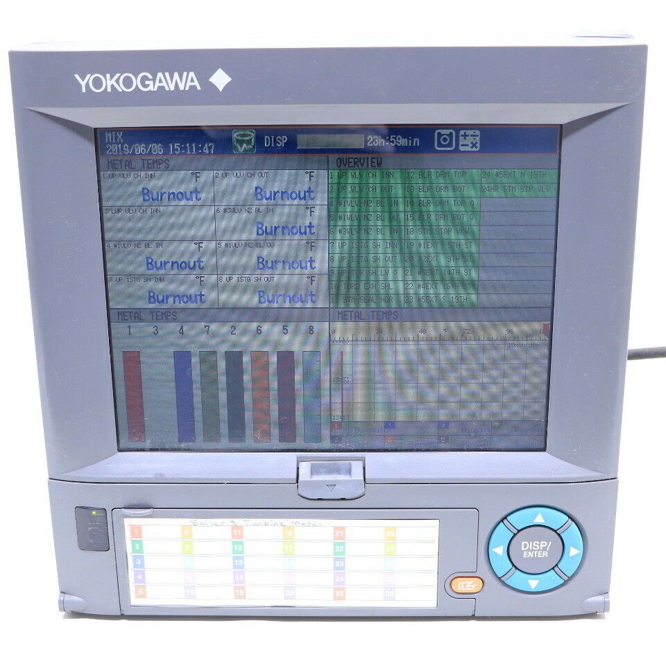 * YOKOGAWA DAQSTATION DX2030-1-4-2 SUFFIX A1/M1 DIGITAL RECORDER AQUISITION STAT