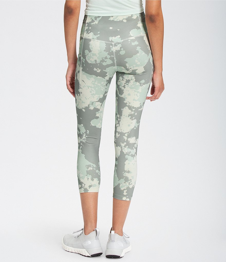 Aventura Shavonne Printed Jacquard Stretch Pull-On Leggings
