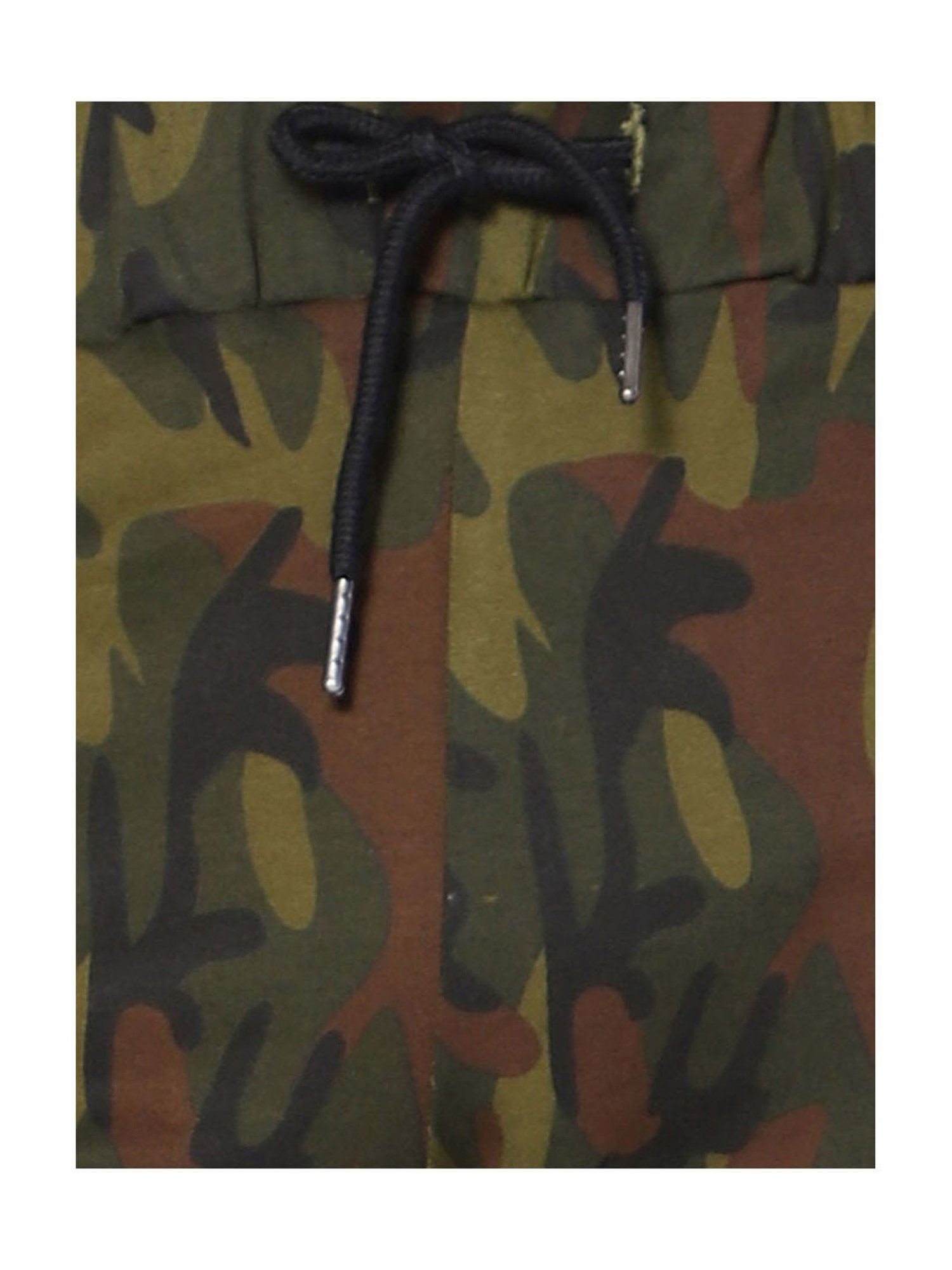 TeenTrums Boys Multicolor Camouflage Joggers