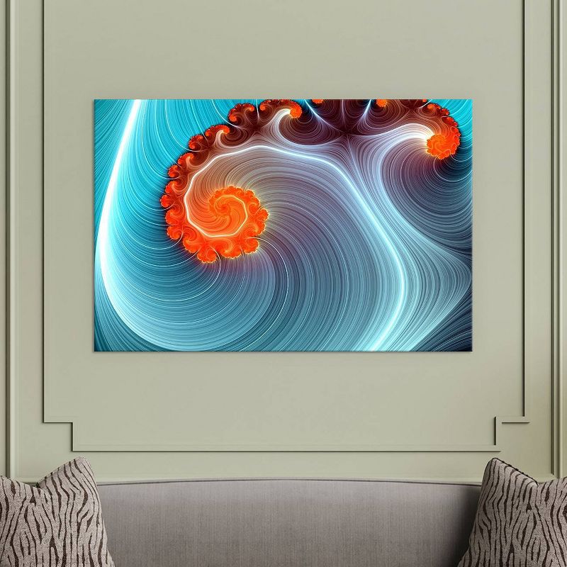 26" x 40" Blue Lagoon Canvas Print - iCanvas