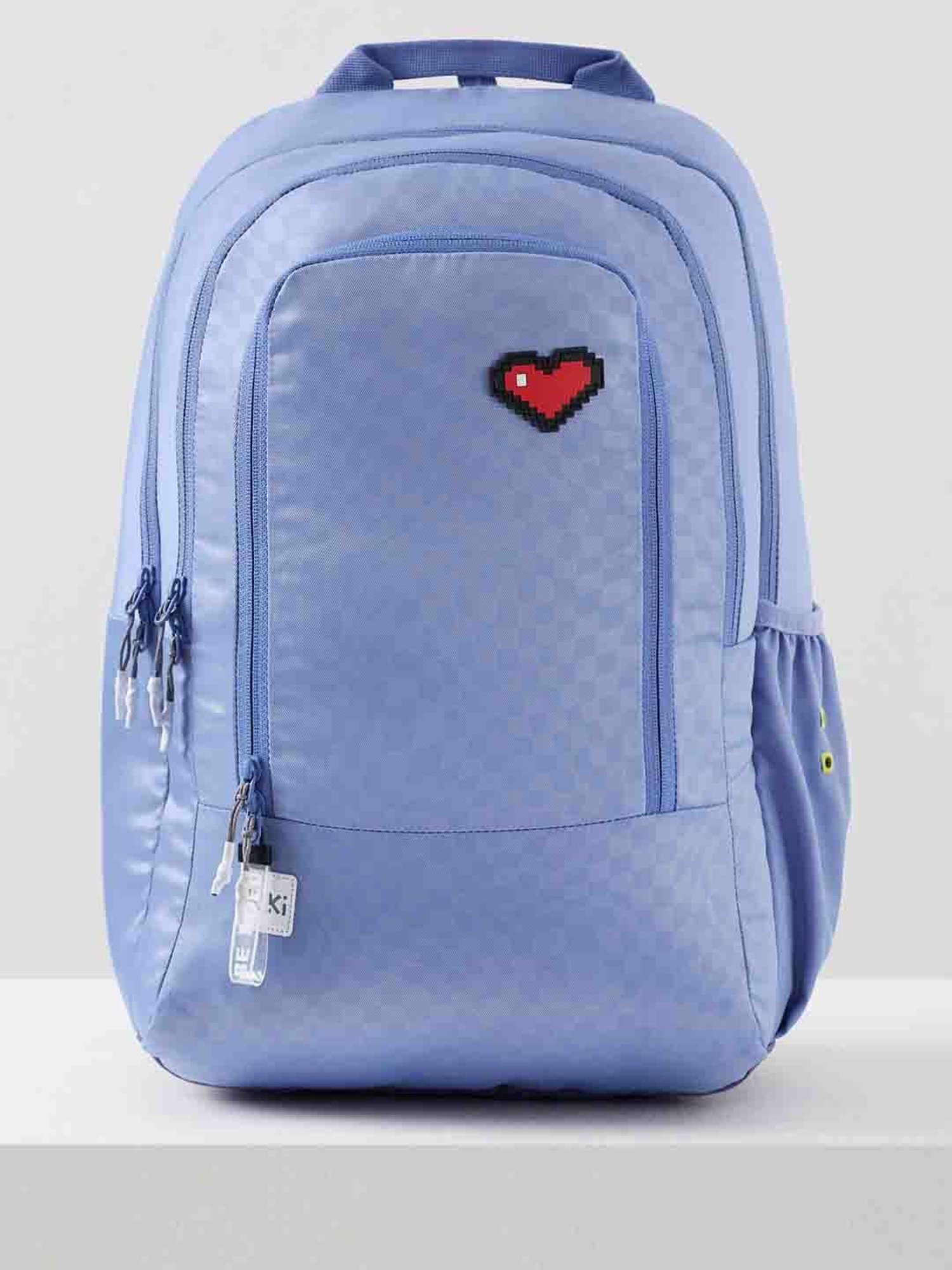 Wiki Back to School 2 Purple Polyester Printed Backpack - 32 Ltrs