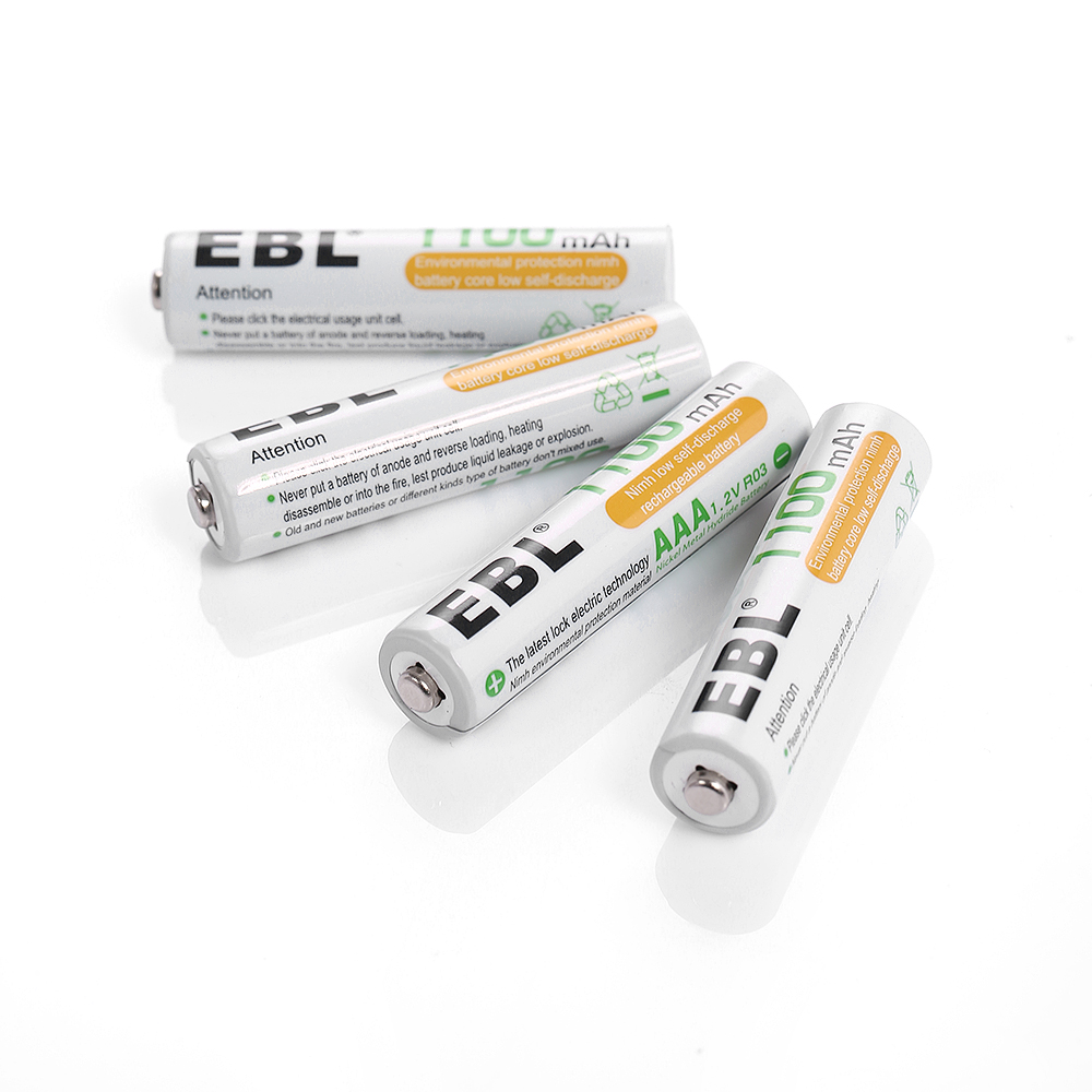 EBL 16 Pack 1100mAh AAA 1.2V Ni-Mh Rechargeable Battery