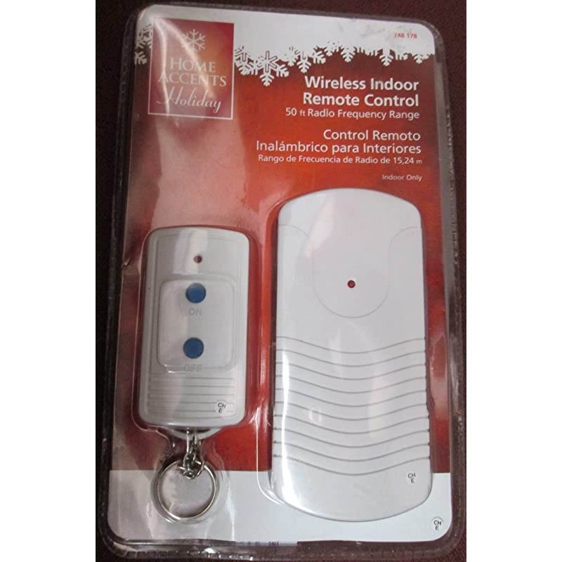 Indoor Remote Control 50 Ft Radio Frequency Range Controls Lamps and Holiday Lighting