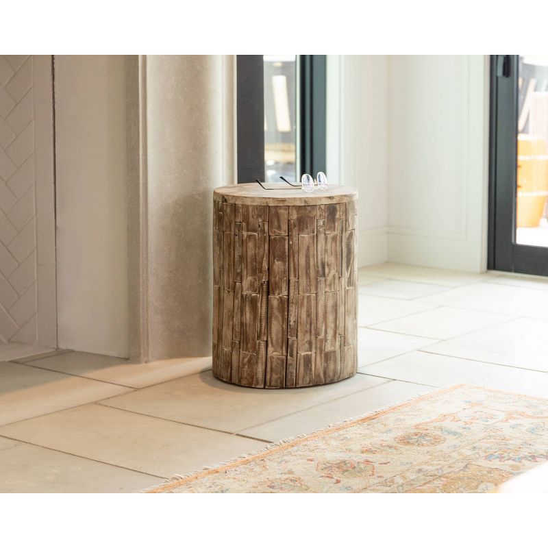 Elyse Round Outdoor Patio Garden Stool - Balkene Home