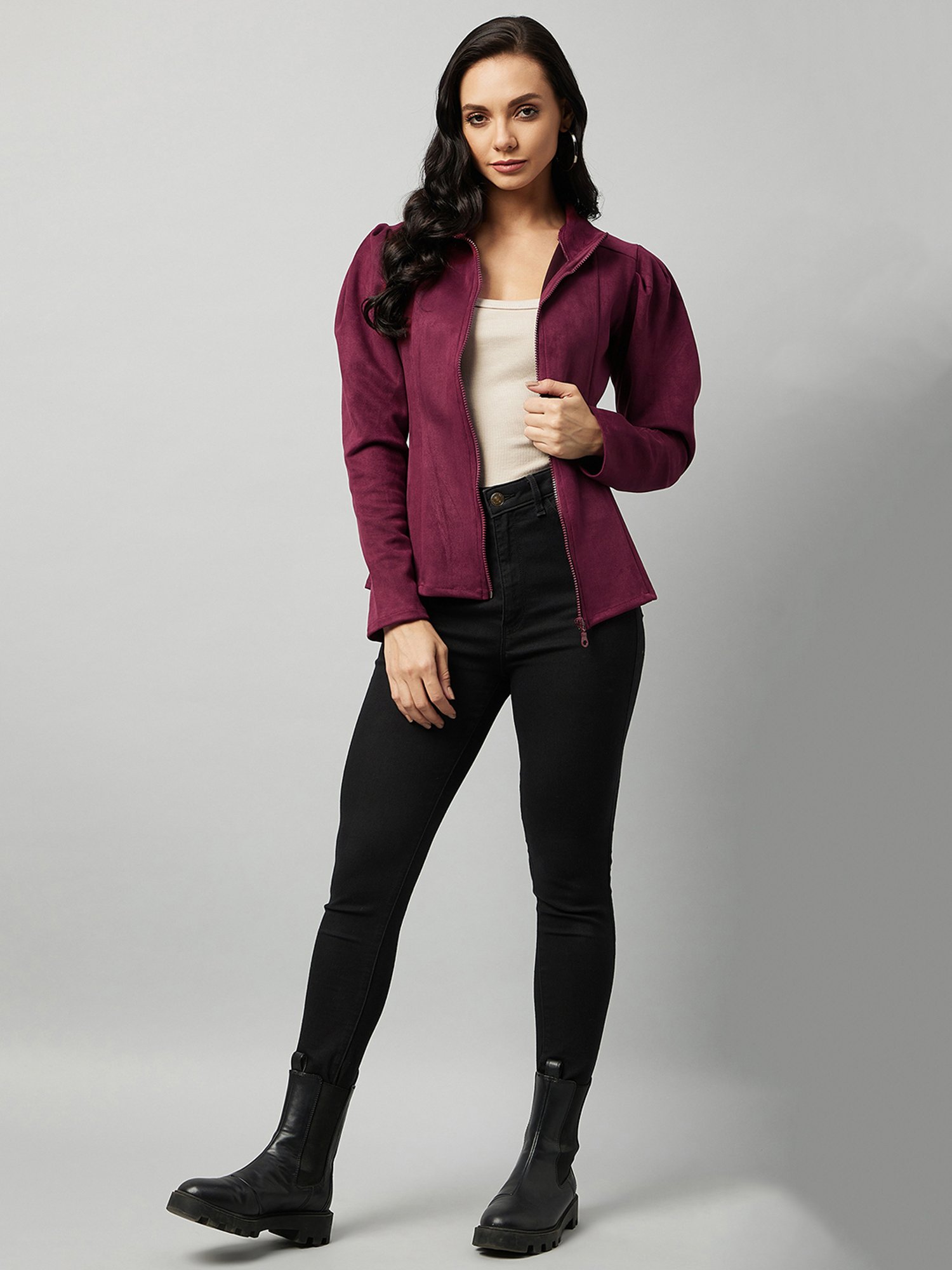 Carlton London Purple Jacket