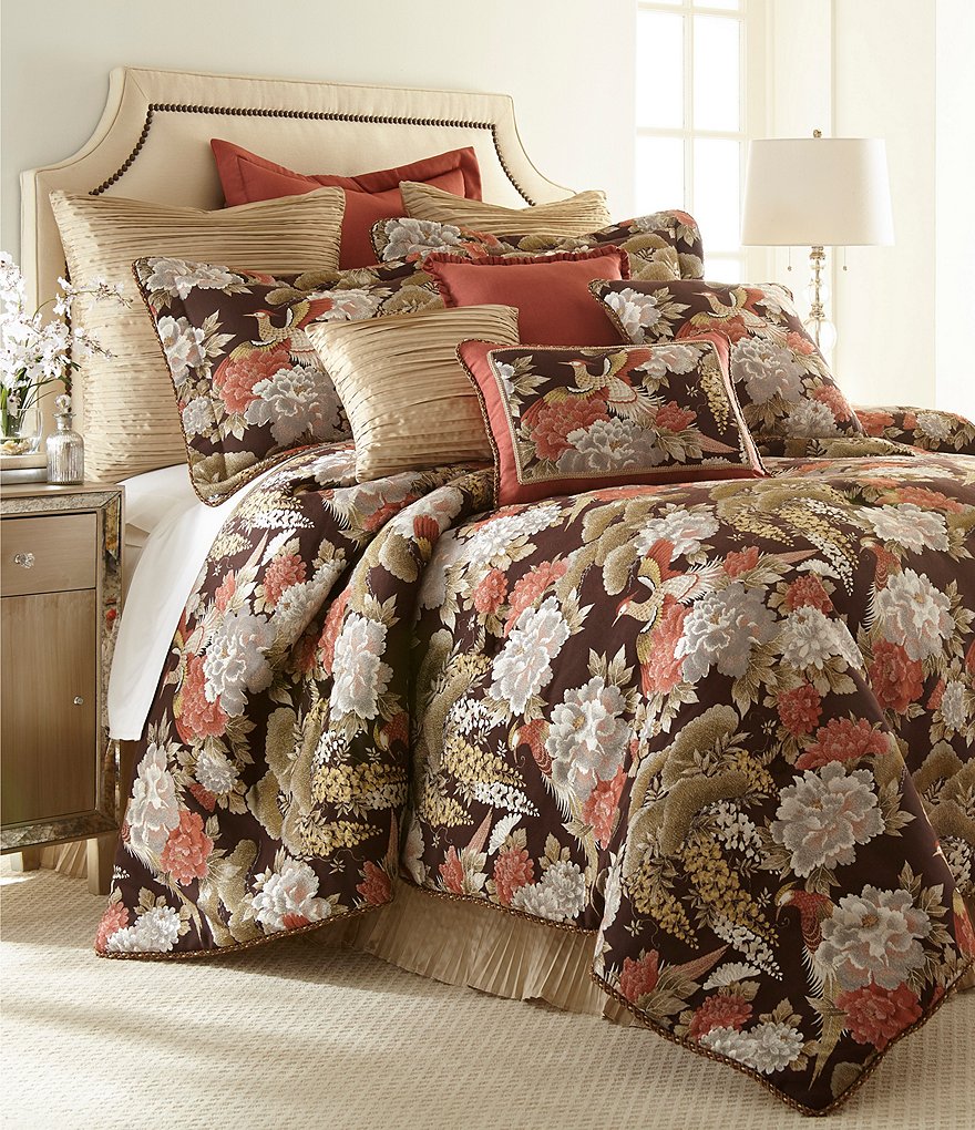 Austin Horn Classics Paradise Peacock Duvet Cover Mini Set