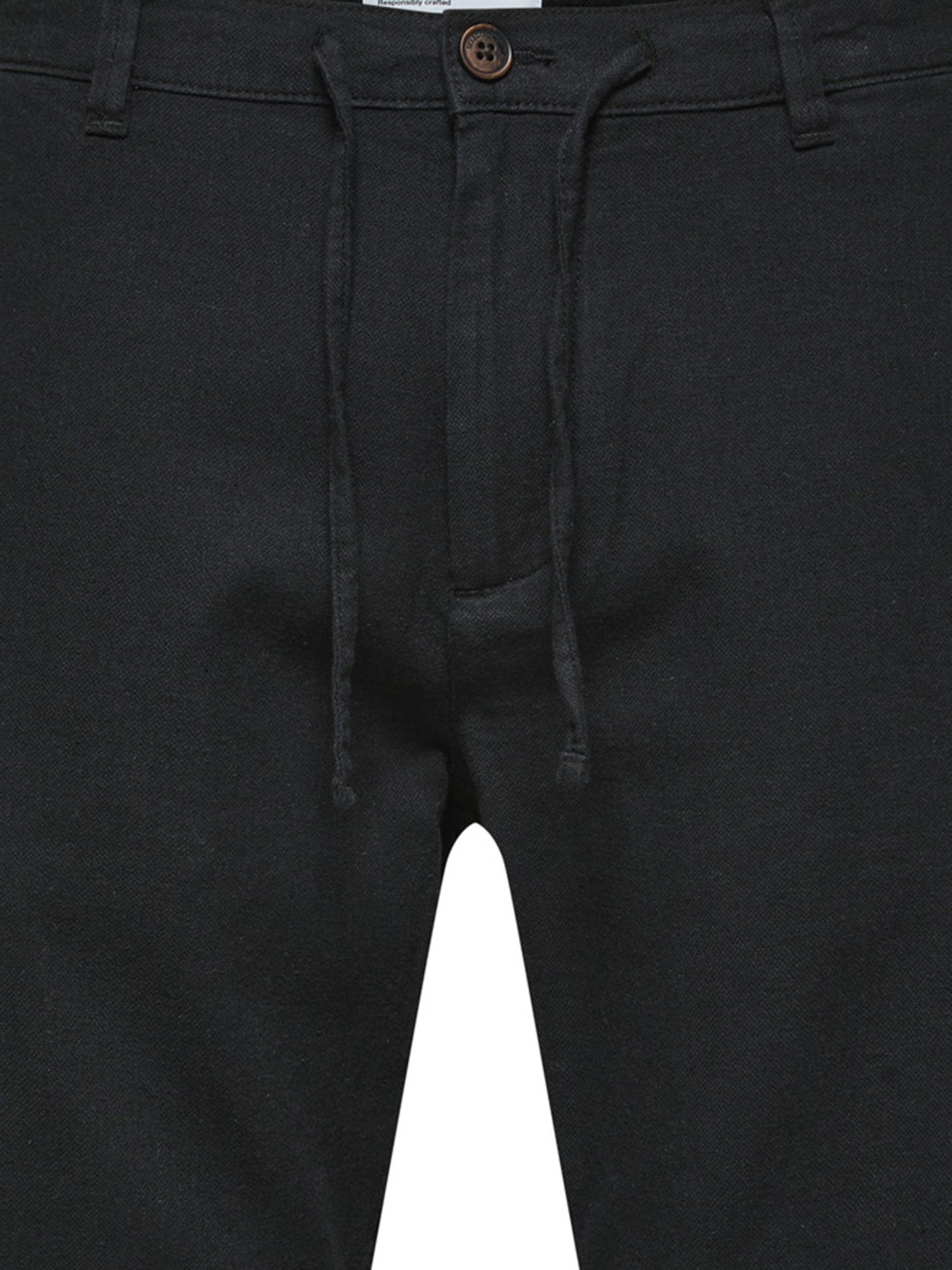 SELECTED HOMME Jet Black Regular Fit Shorts