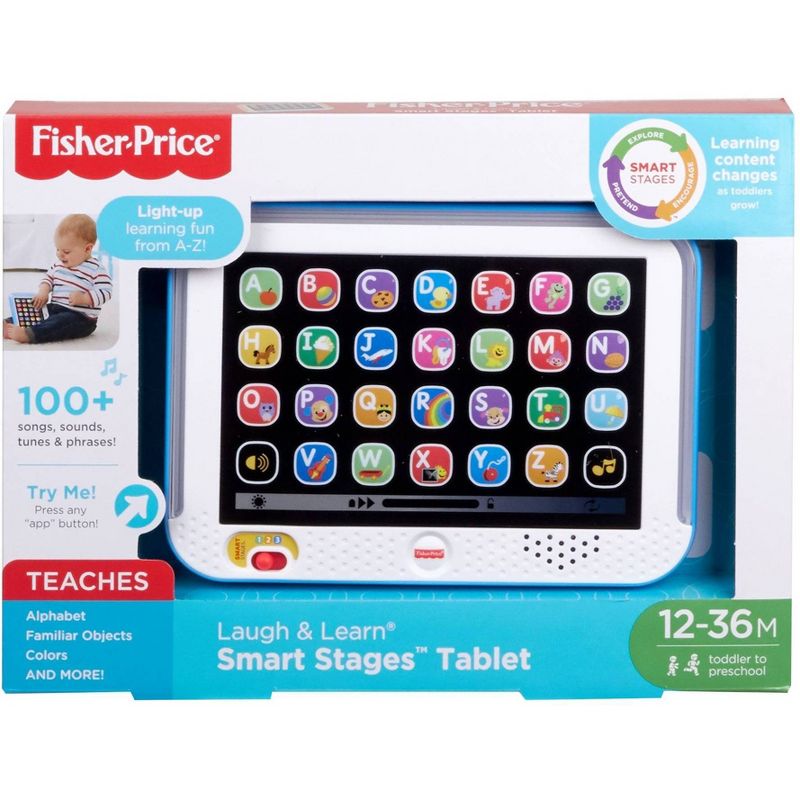 Fisher Price Laugh and Learn Smart Stages Tablet - Blue